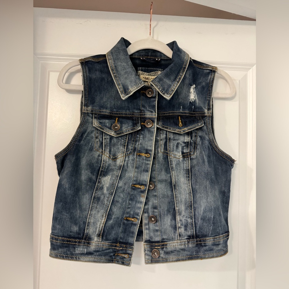 YMI Classic Blue Denim vest